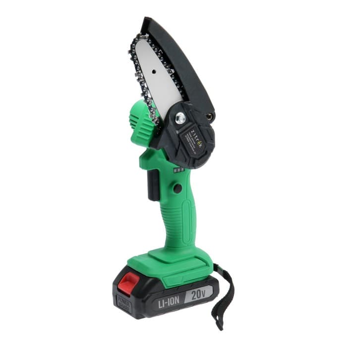 Пила цепная аккумуляторная ZITREK GreenSaw 20, 20 В, 2×1.5 Ач, шина 10 см, 5 м/с