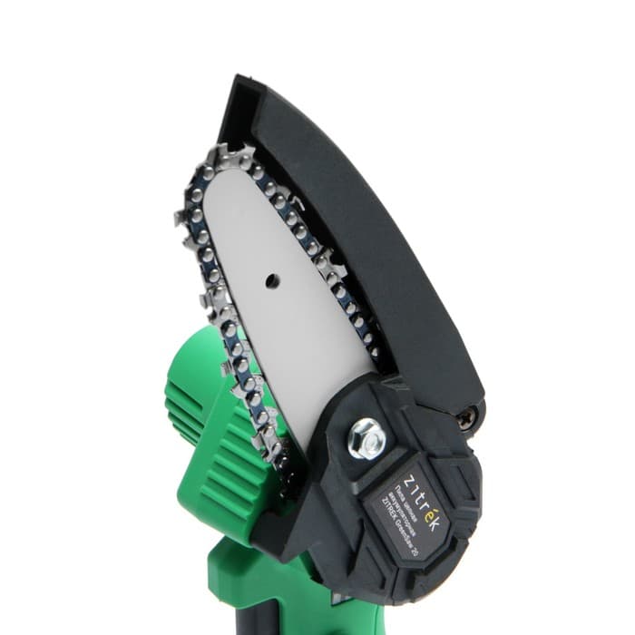 Пила цепная аккумуляторная ZITREK GreenSaw 20, 20 В, 2×1.5 Ач, шина 10 см, 5 м/с