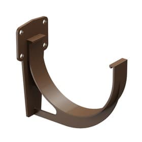 Кронштейн желоба для водосточной системы DÖCKE PREMIUM, цвет каштан