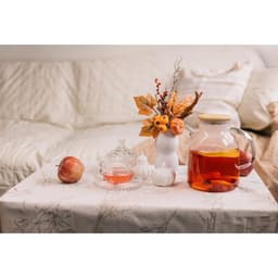 Заварочный чайник BellaTenero «Эко», 1.8 л, с бамбуковой крышкой, металлический фильтр, стекло