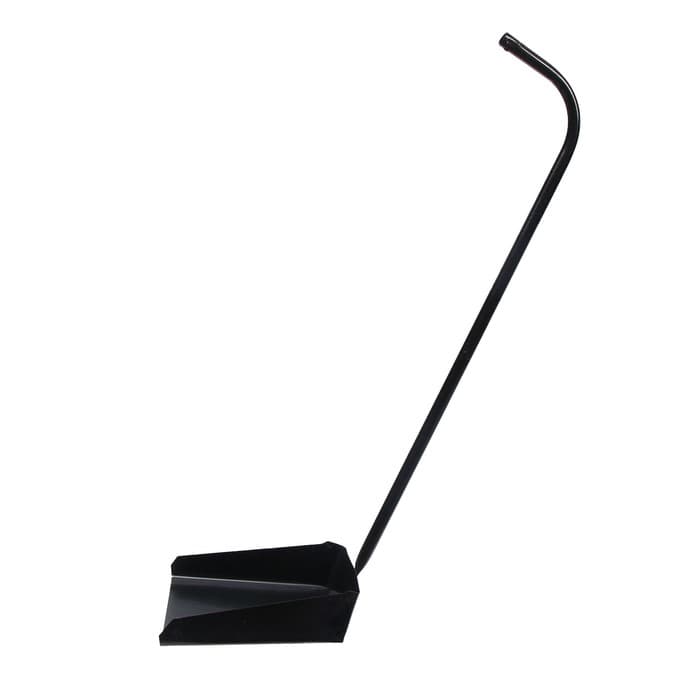 Совок хозяйственный, 19×27×5 см, металл, черенок 59 см