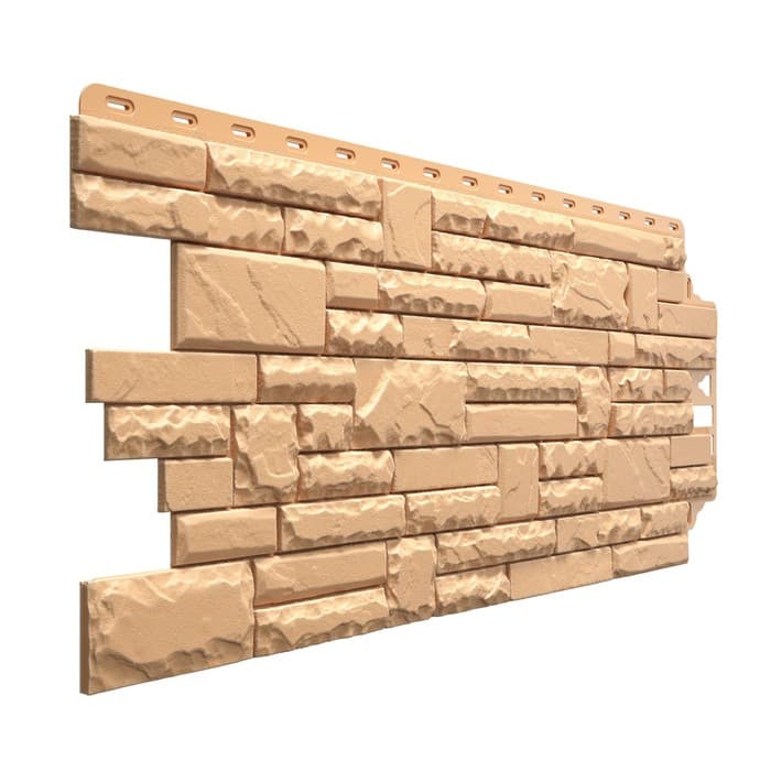 Панель фасадная DÖCKE PREMIUM STERN, 1073×427 мм, цвет мармарис