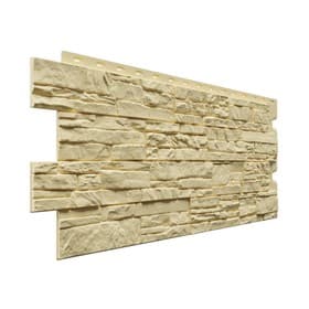 Панель фасадная DÖCKE STANDARD «АЛТАЙ», 1098×400 мм, цвет кремовый