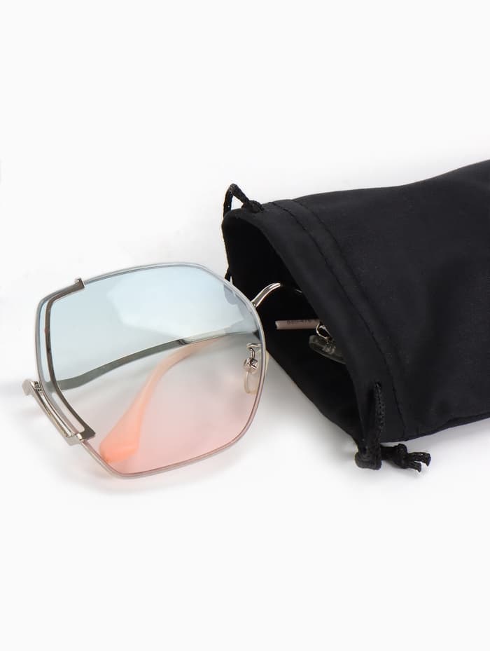 Чехол для очков на затяжке, плотность 230 г/м², размер 9.2×0.5×17.5 см, чёрный