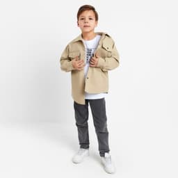 Рубашка джинсовая детская KAFTAN, бежевая, размер 28 (86-92 см)