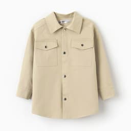 Рубашка джинсовая детская KAFTAN, бежевая, размер 28 (86-92 см)