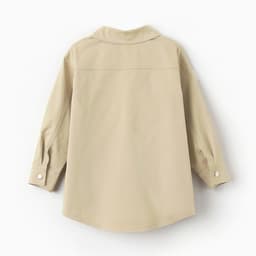 Рубашка джинсовая детская KAFTAN, бежевая, размер 34 (122-128 см)