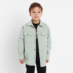 Рубашка джинсовая детская KAFTAN, зелёная, размер 28 (86-92 см)