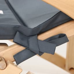 Подушка на шезлонг «Этель», 55×190+2 см, оксфорд с ВМГО, графитовая