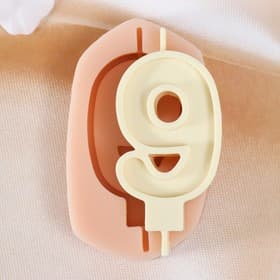 Молд под свечу «Девять» 3.8×8.5×1 см