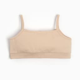 Топ для девочки MINAKU: Casual Collection, бежевый, рост 128 см