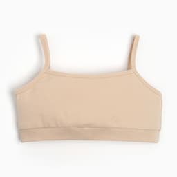 Топ для девочки MINAKU: Casual Collection, бежевый, рост 152 см