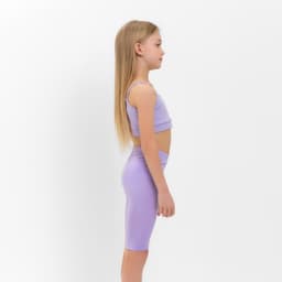 Топ для девочки MINAKU: Casual Collection, лавандовый, рост 158 см