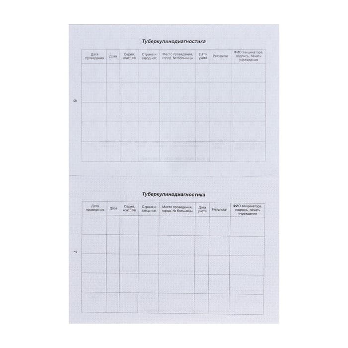 Прививочный сертификат