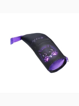 Пенал школьный, тубус, 8.5×21×6.5 см «Котик»