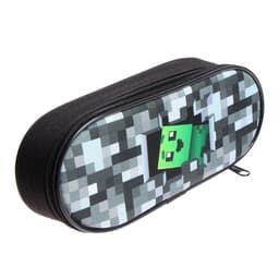 Пенал школьный, футляр, текстиль, 9.5×20.5×4.5 см «Пиксели»