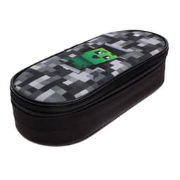 Пенал школьный, футляр, текстиль, 9.5×20.5×4.5 см «Пиксели»