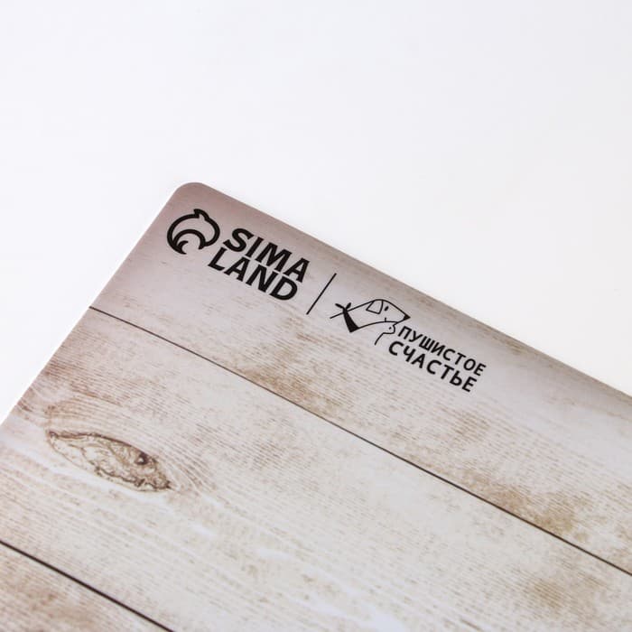 Коврик под миску нескользящий «Приятного аппетита», 43×28 см