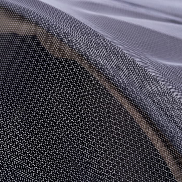 Москитная сетка с планкой, белая, окантовка серая