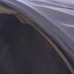 Москитная сетка с планкой, белая, окантовка серая