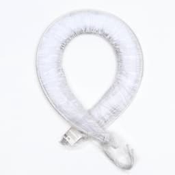 Москитная сетка с планкой, белая, окантовка серая