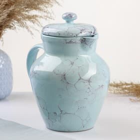 Кувшин Борисовская керамика «Романтика», 1.7 л, 22×15 см, голубой