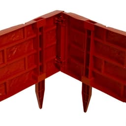 Грядка пластиковая, 4 секции, 45×45×20 см, цвет терракот
