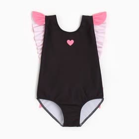 Купальник детский слитный «Крошка Я. Бант», рост 98-104 см, чёрный
