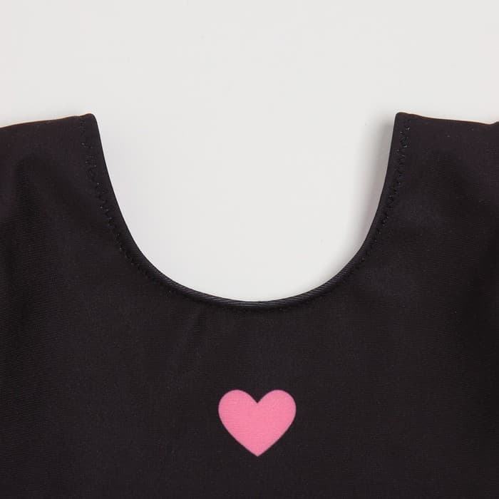 Купальник детский слитный «Крошка Я. Бант», рост 98-104 см, чёрный