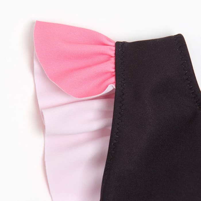 Купальник детский слитный «Крошка Я. Бант», рост 98-104 см, чёрный