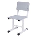 Стул школьный Polini kids City S «Ученик», 6 группа, цвет белый/серый