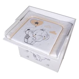 Комод Фея 1580 «Слоник», цвет белый