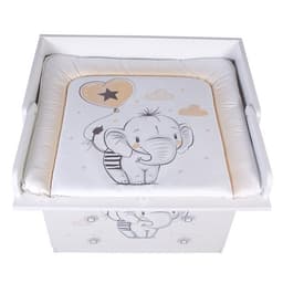 Комод Фея 1580 «Слоник», цвет белый