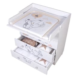 Комод Фея 1580 «Слоник», цвет белый