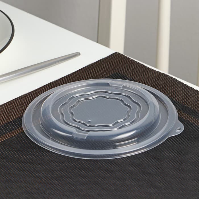 Крышка для супницы одноразовая серии SP, пластик, d=14 см, прозрачная