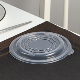 Крышка для супницы одноразовая серии SP, пластик, d=14 см, прозрачная