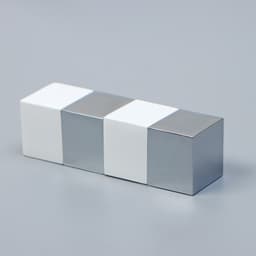 Наконечник на карниз d=19 мм «Магнум», белый/хром