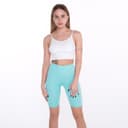 Велосипедки женские, бирюзовые, размер 42