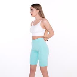 Велосипедки женские, бирюзовые, размер 42