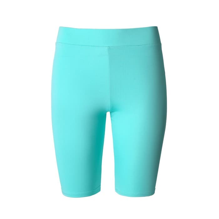 Велосипедки женские, бирюзовые, размер 42