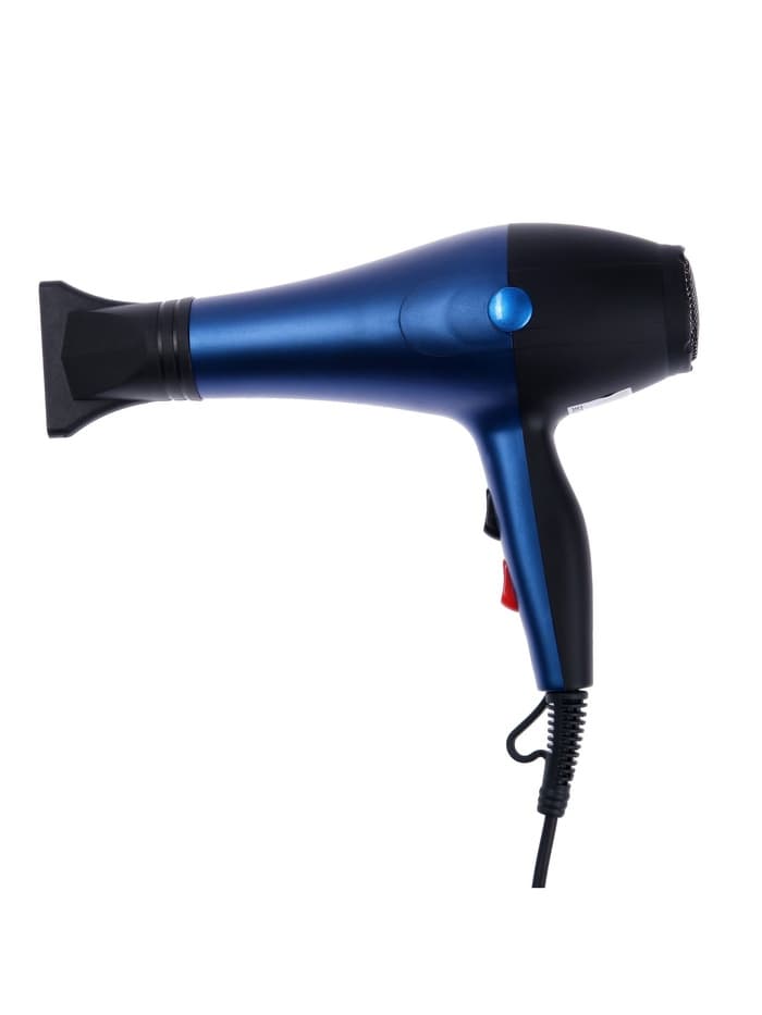 Фен Luazon LF-17, 1500 Вт, 2 скорости, 3 температурных режима, синий