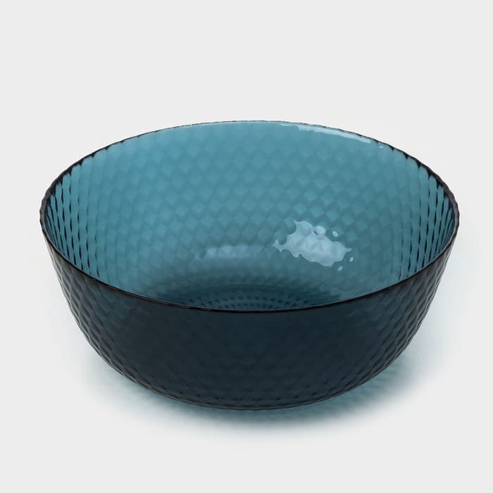 Столовый сервиз Luminarc «Идиллия», 19 предметов: 6 тарелок d=25 см, 6 тарелок d=19 см, 6 тарелок d=18 см, салатник d=23 см, лондон топаз