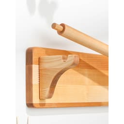 Держатель для бумажных полотенец настенный Adelica, 30.5×11.5 см, дерево берёза