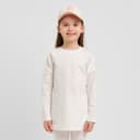 Лонгслив детский MINAKU, цвет молочный, рост 116 см