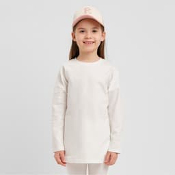 Лонгслив детский MINAKU, цвет молочный, рост 116 см