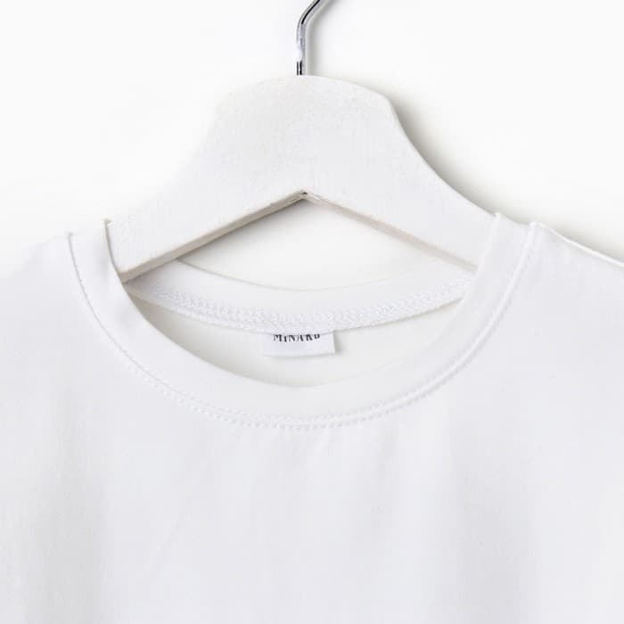 Лонгслив детский MINAKU, цвет молочный, рост 116 см