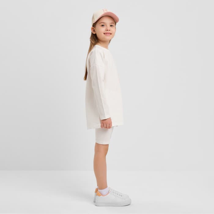 Лонгслив детский MINAKU, цвет молочный, рост 122 см