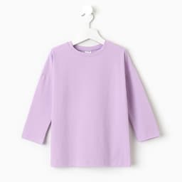 Лонгслив для девочки MINAKU, лавандовый, рост 104 см