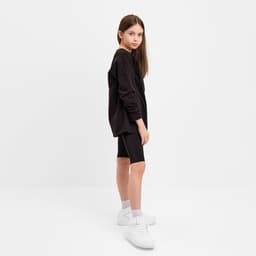 Лонгслив детский MINAKU, чёрный, рост 116 см