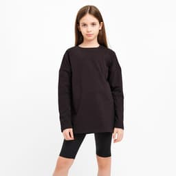 Лонгслив детский MINAKU, чёрный, рост 122 см